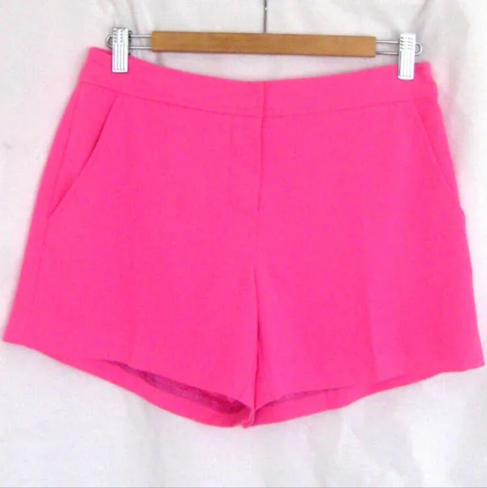 Trina Turk Hot Pink Polyester Shorts